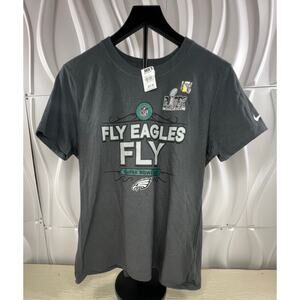 Nike men’s Large Fly Eagles Fly Super Bowl LIX Eagles T-Shirt NEW WITH TAGS!!!!!